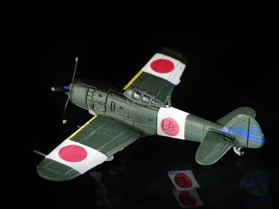 C-18 現狀品 ： 1/144 YUJIN NAKAJIMA 疾風 四式戰鬥機 中島 Ki-84　富貴玩具