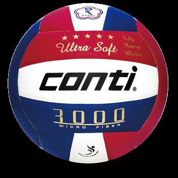 【Live168市集】發票價 CONTI V3000 5號 頂級超細纖維貼布排球 排球協會合格比賽用球