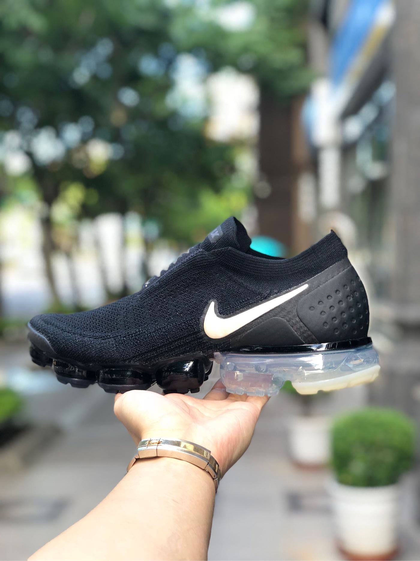 Knit Olive Running Shoes The Nike Air VaporMax Flyknit MOC