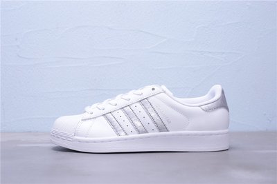 Adidas Superstar 貝殼頭 白銀 小方塊 休閒運動板鞋 男女鞋 EG7277