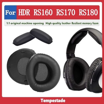 適用於 Sennheiser HDR RS160 RS170 RS180 耳罩 耳機套 耳機罩 頭戴式耳機保護套 耳墊