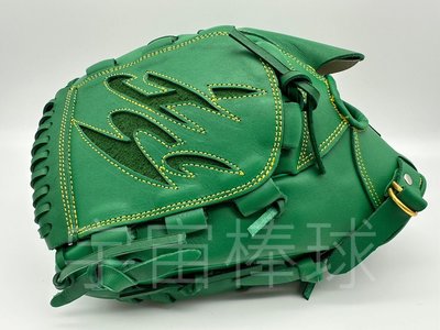 ※宇宙棒球※ZETT 特殊訂製款 反手 棒壘球手套 藤浪型 12吋左投手用 草綠  BPGT-362SP8211
