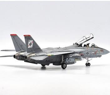 汽車模型 車模 收藏模型1/72 Calibre Wings CA721409  F-14A雄貓戰斗機黑皇牌中隊VF-41