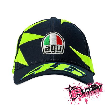 ♚賽車手的試衣間♚ VR46 Rossi SUN AND MOON HELMET REPLICA Cap 網帽 賽車帽