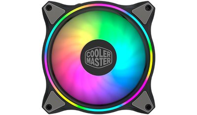 【也店家族 】Cooler Master 酷媽 MF120 HALO 雙環式 ARGB  混合式扇葉 靜音風扇