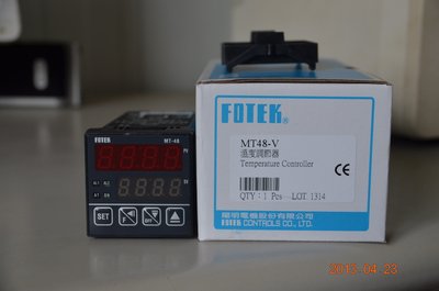 FOTEK 陽明 PID 溫度控制器 MT48-R、MT48-V、MT48-L 48*48 MT-48