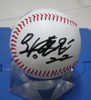 棒球天地--全台唯一--吳昇桓 簽名 日本職棒 阪神虎球.字跡漂亮