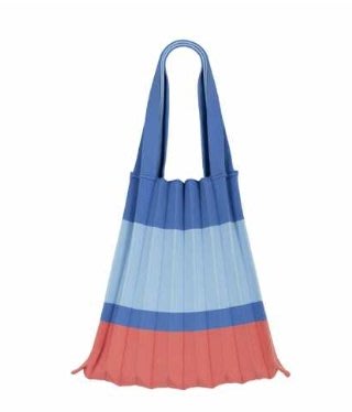 PLEATSMAMA Shoulder Bag Blue Coral 單肩包/折疊包/百褶包