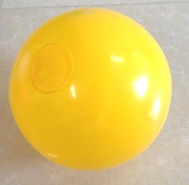 [衣林時尚] 小黃沙灘球 海灘球 (充氣後直徑約23-24cm)