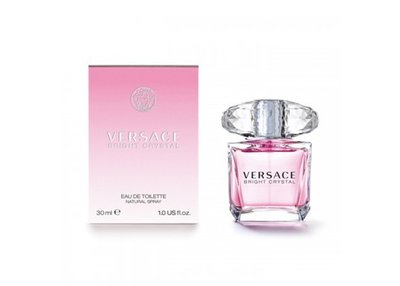 岡山戀香水~VERSACE Bright Crystal 凡賽斯香戀水晶女性淡香水30ml~優惠價:1160元