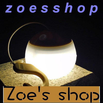 zoe-新款露營燈戶外營地燈迷你燈籠花LED手提氛圍燈USB充電帳篷
