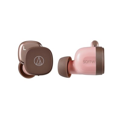 《Ousen現代的舖》日本鐵三角【ATH-SQ1TW】真無線耳機《粉咖啡、耳道式、藍牙耳機》※代購服務