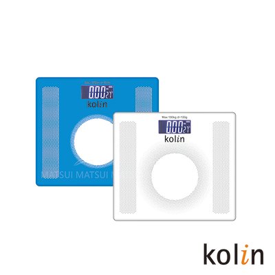 Kolin 歌林 超薄電子體重計(藍/白 隨機不挑色) KWN-DLW801