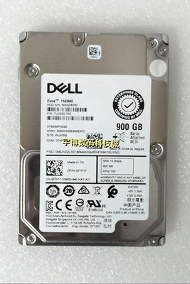 DELL R730 R730XD R630 R740 900G 2.5 15K SAS 12Gb 伺服器硬碟