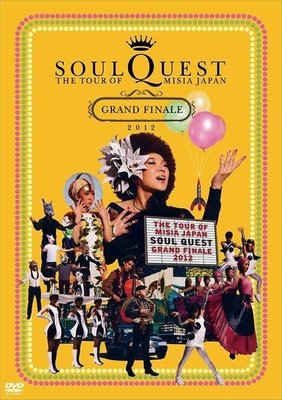 MISIA 米希亞--THE TOUR OF SOUL QUEST -GRAND FINALE 2012 IN 橫濱巨蛋-(日版初回限定2DVD) 全新