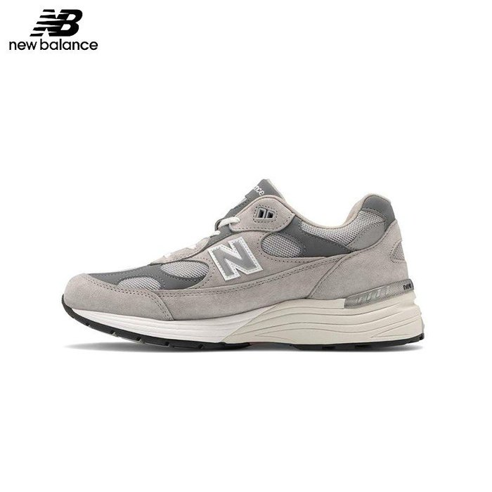 8折New Balance 992 紐巴倫休閒慢跑鞋美製D楦NB 元祖灰黑M992GR/BL