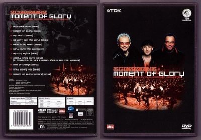 音樂居士新店#蝎子樂隊與柏林愛樂 Scorpions - Moment of Glory (/dts) DVD