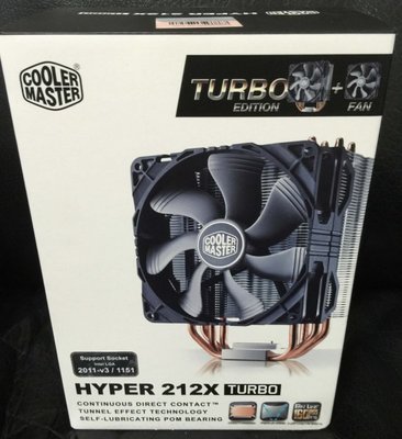 小薇電腦☆淡水@全新 酷碼 Cooler Master Hyper 212X Turbo 塔型散熱器 1090元
