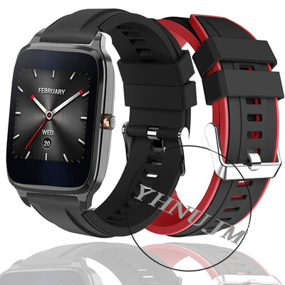 ASUS zenwatch 2 智慧腕錶 錶帶 矽膠腕帶 華碩 zenwatch 1 替換腕帶 智慧手錶錶帶