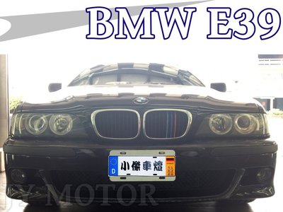 小傑車燈精品--BMW 寶馬 E39 前保桿 M5前保桿(PP材質)含霧燈.通風網.全配件 實車