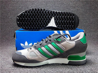 Adidas Originals ZX750 愛迪達 三葉草 灰綠白 網面透氣運動鞋【ADIDAS x NIKE】