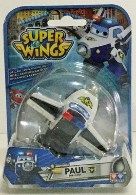 現貨 正版【Super Wings】超級飛俠 合金保羅(外盒不優美)
