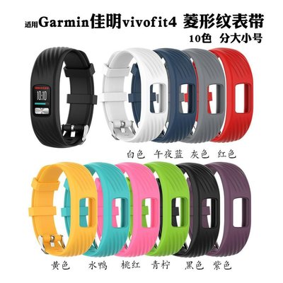 適用於Garmin佳明vivofit4錶帶 vivofit4手環替換腕帶 官方款紋理