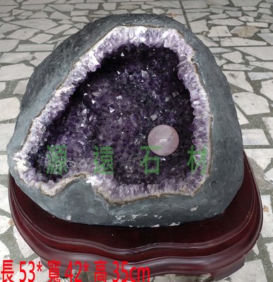 【源遠石材】紫水晶洞