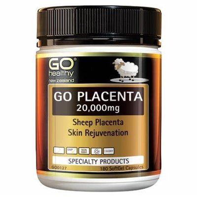 高之源 正品 Go healthy 羊胎盤素 180顆 20,000mg Placenta 品質保證紐西蘭好評回饋