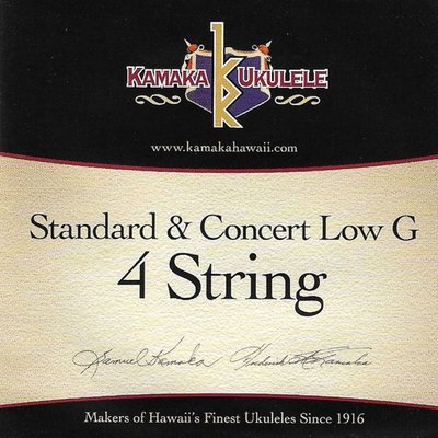 Kamaka Standard & Concert Low G 21吋 23吋 烏克麗麗弦 - 【黃石樂器】