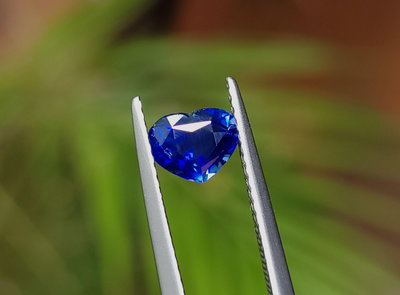 揚邵一品 皇家藍正色(附證書)1.17克拉 天然藍色藍寶石 經典皇家藍 稀少 滿滿高級感 艷藍色 愛心切割(8872)