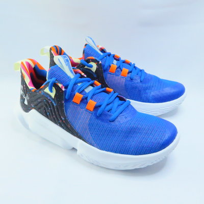 Under Armour Flow FUTR X 2 男款 籃球鞋 3026757001 藍黑【iSport愛運動】