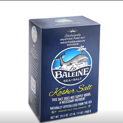 [烘焙冠軍選手]義大利 La Baleine Kosher Salt 鯨魚牌猶太鹽 950g 原裝進口餐廳廚師牛排店使用