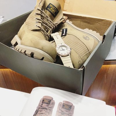 【希望商店】【✔寄賣商品】WTAPS x Timberland Premium 6" Boot 17AW 沙漠 聯名靴