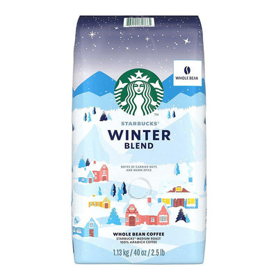 【Kidult 小舖】Starbucks 冬季限定咖啡豆1.13公斤 (599元/包) ==現貨限量中==