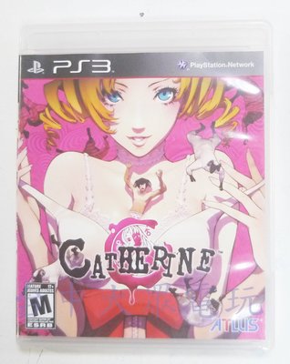 PS3 凱薩琳 CATHERINE (英文版)**(二手片-光碟約9成8新)【台中大眾電玩】