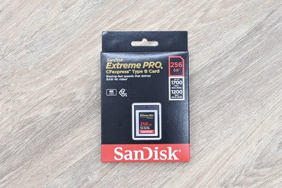 萬佳國際 全網最便宜 現貨供應 SanDisk Extreme PRO CFexpress® Type B 256GB 高速記憶卡 CFe256g 公司貨