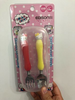 Edison kitty/湯瑪士 附盒叉匙組