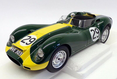 Matrix 118 積架銀石賽跑車模型 Lister Jaguar #29 Winner 1958