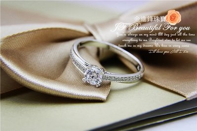 30分 結婚鑽戒 客製鑽石戒指 鑽石 裸鑽 鑽石結婚對戒 鑽戒 GIA 0.30分 JF金進鋒珠寶SA10288