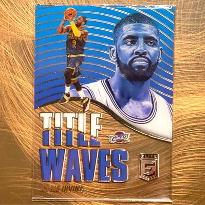Kyrie Irving Cleveland Cavaliers 2021-22 Elite Title Waves Acetate Insert