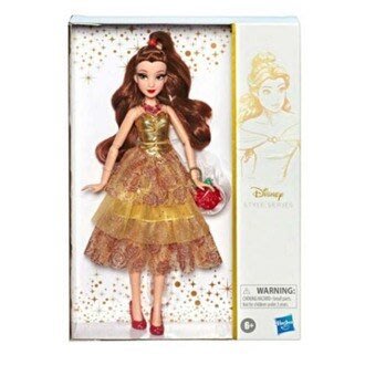 【小瓶子的雜貨小舖】美國 Disney 迪士尼 迪士尼華麗公主 貝兒公主 HE8398