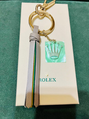 正品 Rolex 勞力士 配件 VIP 彩色皮質鑰匙圈 Key Holder