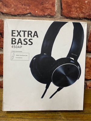 EXTRA BASS 450AP耳機 耳罩式耳機  全新品-盒況差  娃娃機台夾出