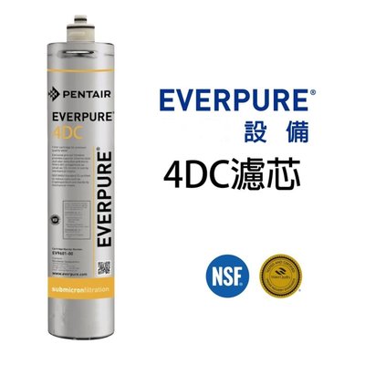 (美國Everpure愛惠浦原廠公司貨) 4DC濾心，4dc濾芯，免運費