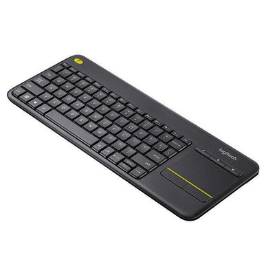 Logitech羅技K400 plus鍵盤 家用辦公多媒體粗控鍵盤