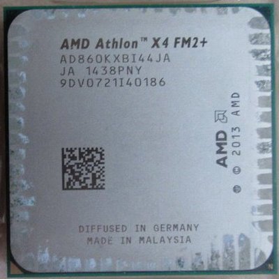 AMD Athlon X4 860K 四核心FM2+腳位、Quad-Core 3.7~4.0GHz、L2-4M【含風扇】