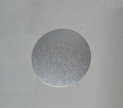 沖壓製造加工 0.35mm厚 SGCC 圓鐵片(直徑47.6mm)