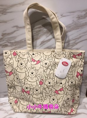 ~小小牛瑪奇朵2~日本東京迪士尼樂園小熊維尼Winnie the Pooh購物袋環保袋