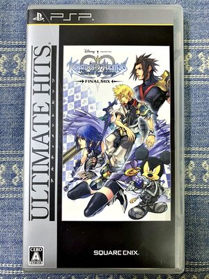 幸運小兔 PSP 王國之心 夢中降生 Final Mix Kingdom Hearts 日版 D3
